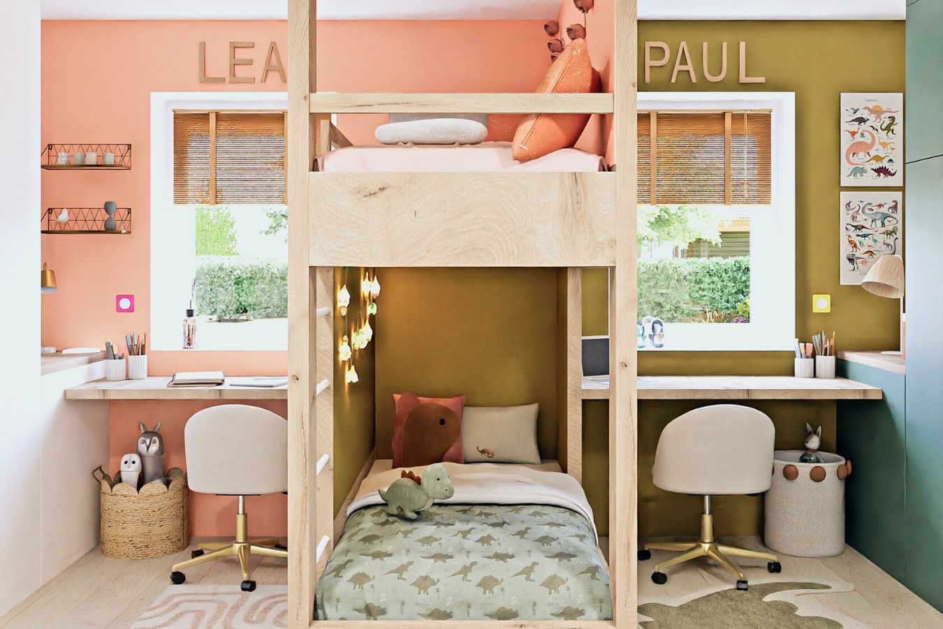 5 astuces pour aménager une chambre enfant partagée