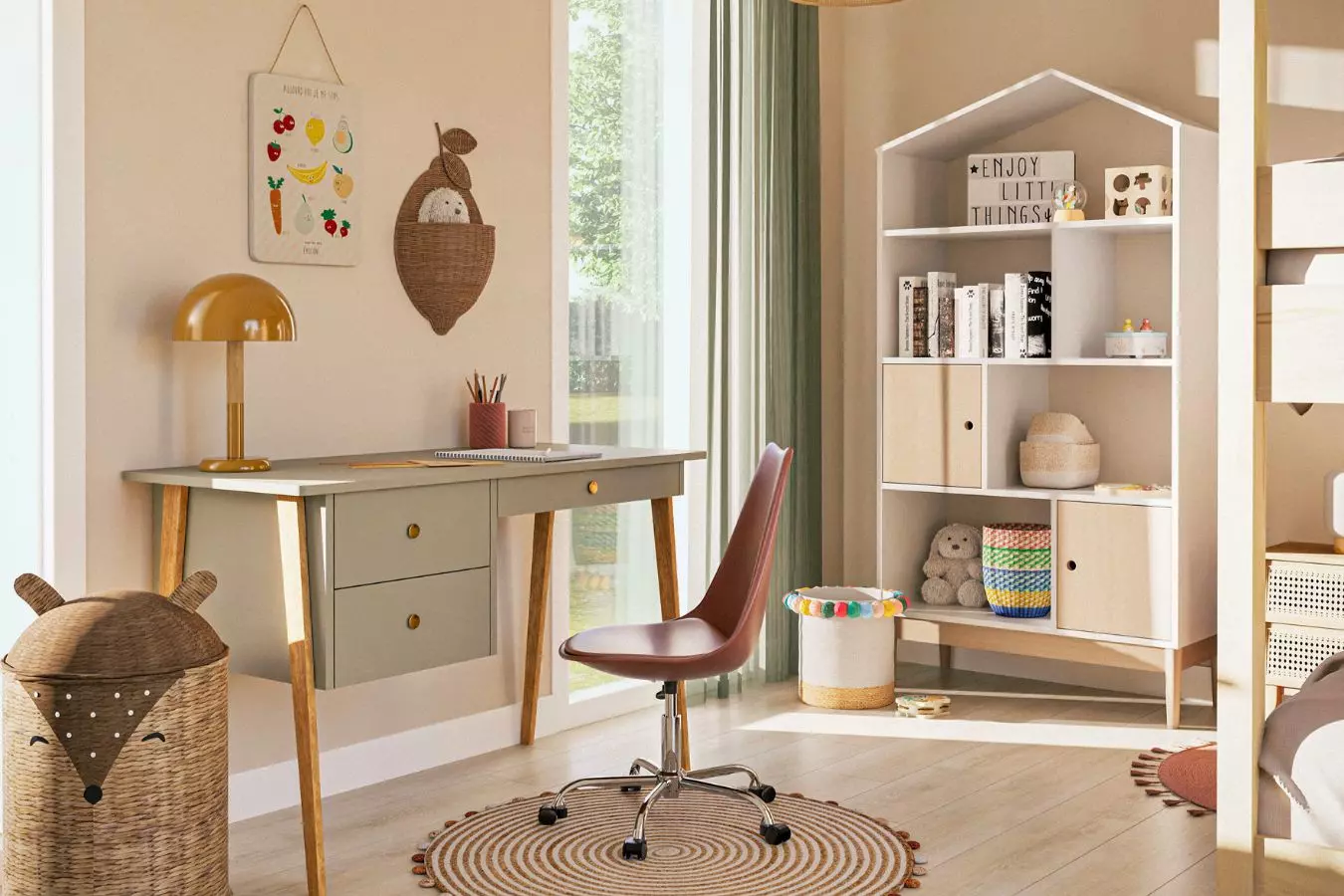 4 idées pour aménager une petite chambre enfant