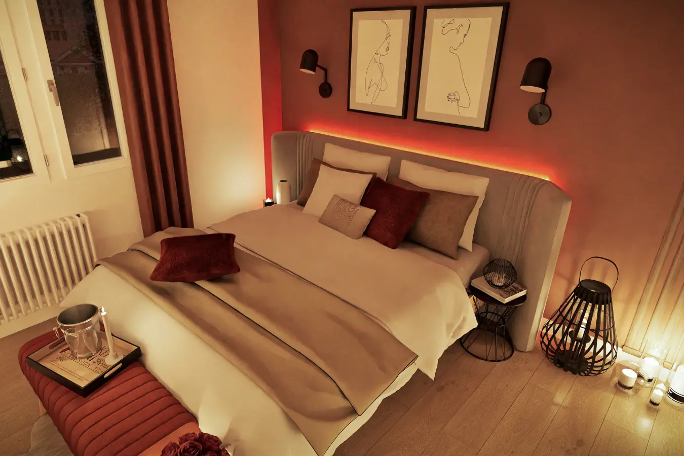 Décoration love room : Nos astuces pour un cocon romantique