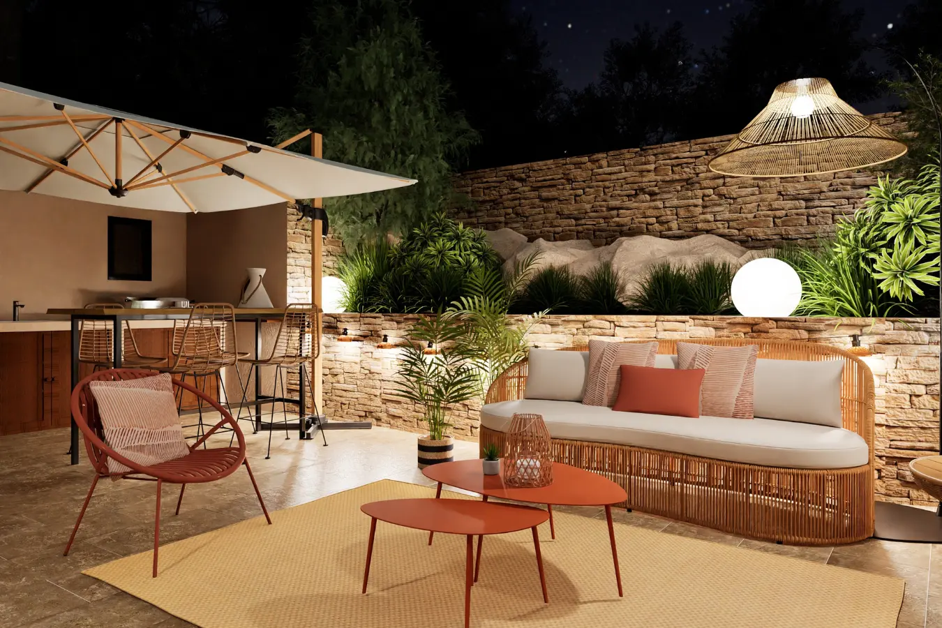 Nos solutions pour choisir vos luminaires de terrasse