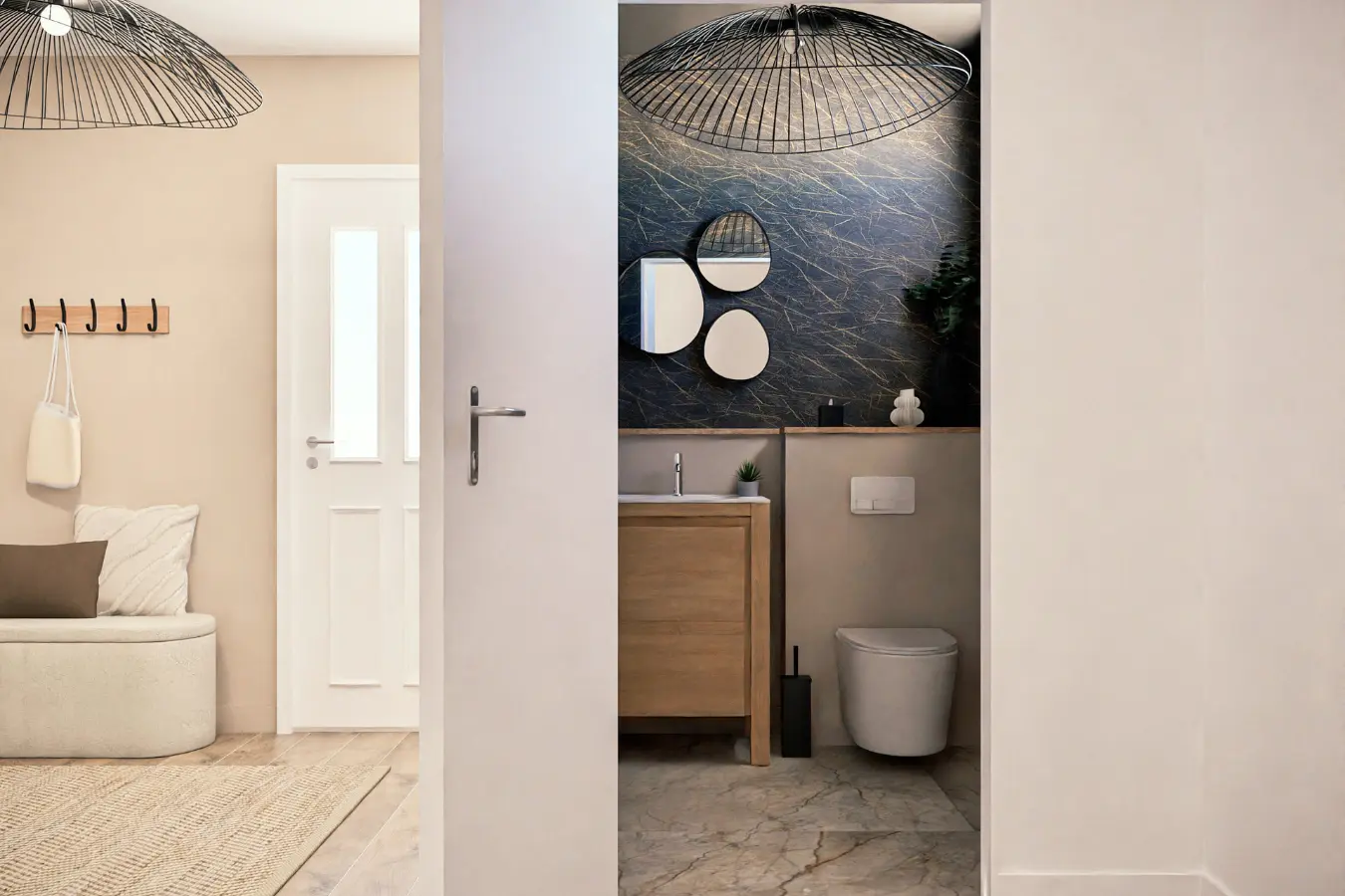 Réussir sa déco dans un petit espace WC, c’est possible !