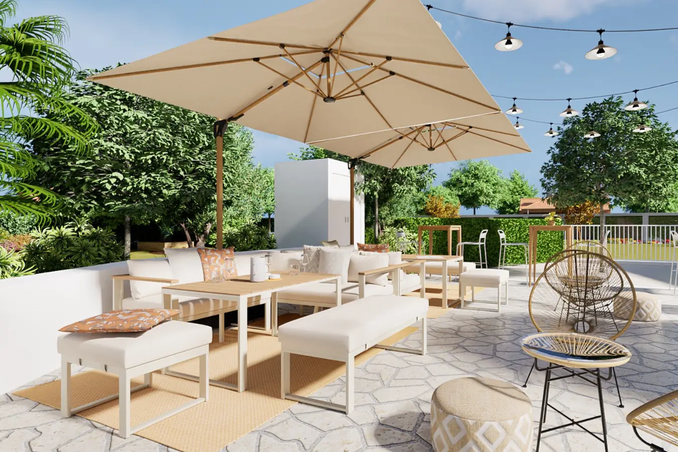 aménagement terrasse pro