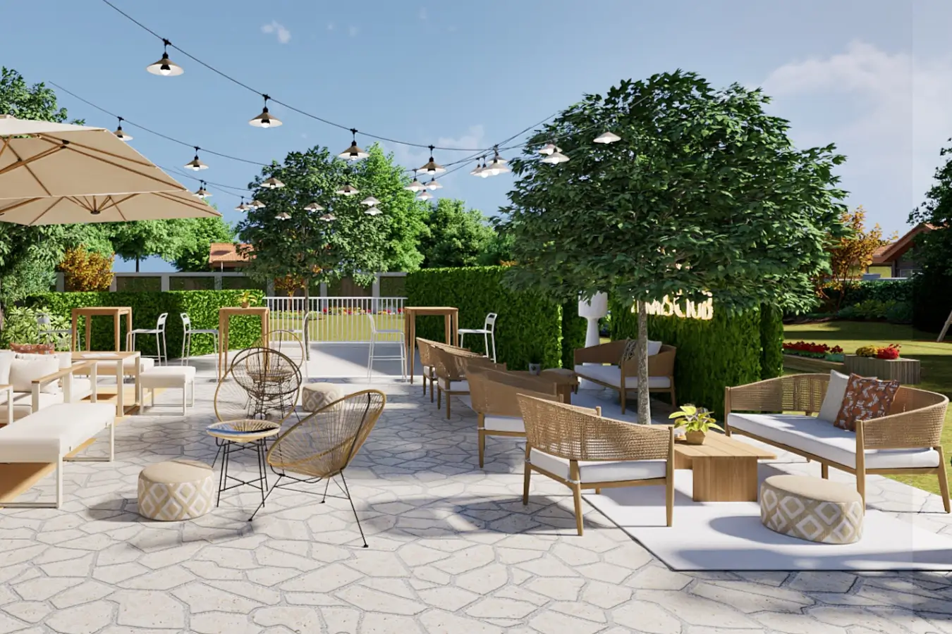 mobilier terrasse pro